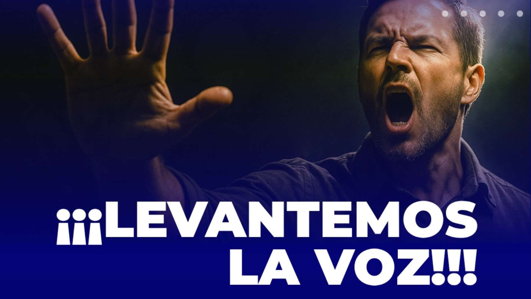 ¡¡¡LEVANTEMOS LA VOZ!!!