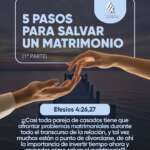 ⚤ 5 PASOS PARA SALVAR UN MATRIMONIO ⚤