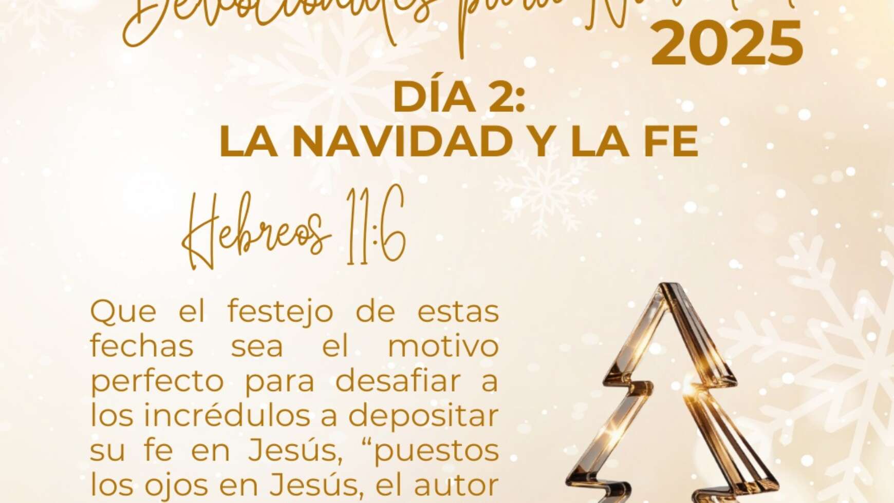 ❅ DEVOCIONALES PARA NAVIDAD 2025 ❅