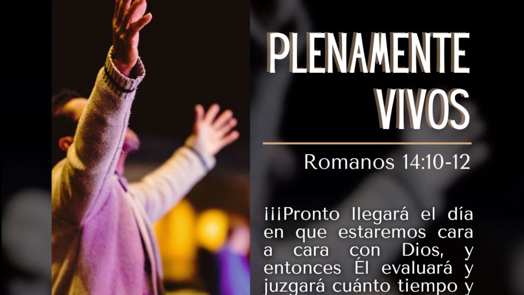 PLENAMENTE VIVOS
