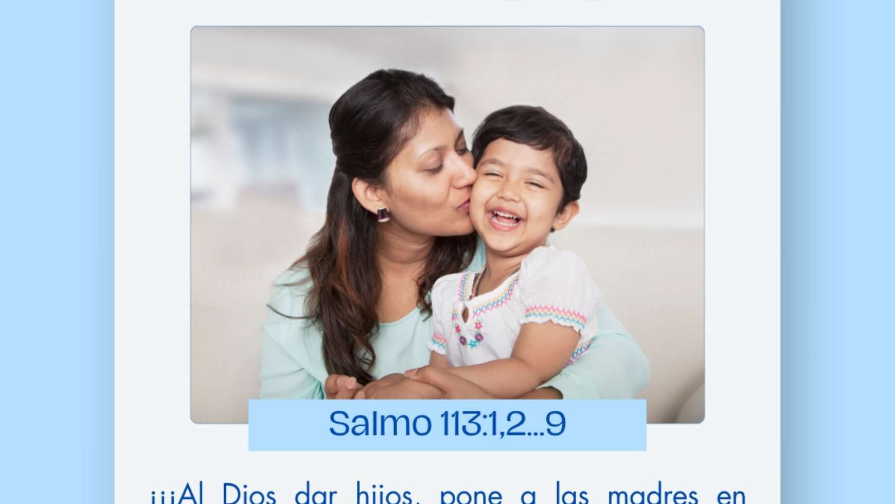 MADRE = BENDICIÓN