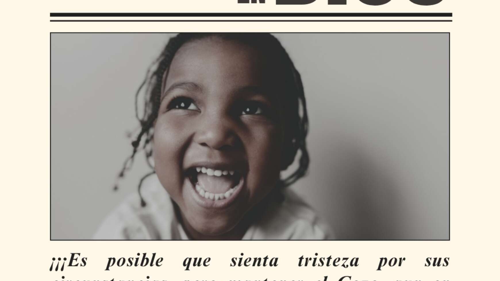 ALEGRARSE EN DIOS