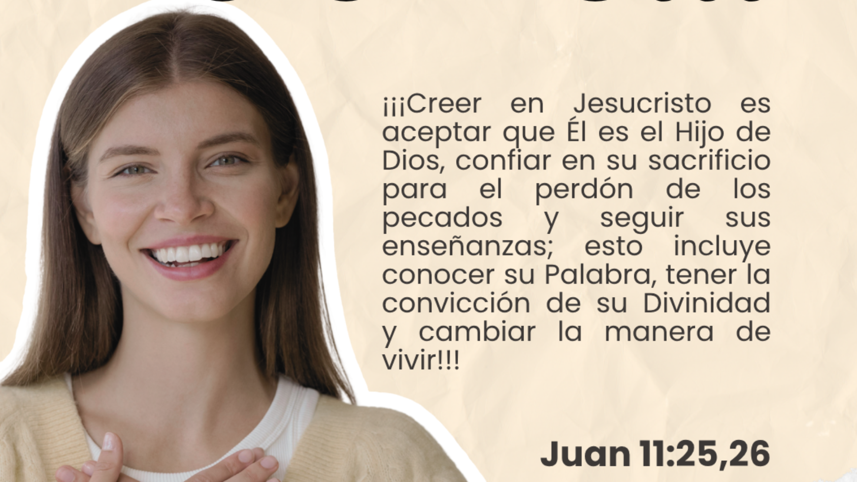 ☝🏼 YO CREO…☝🏼
