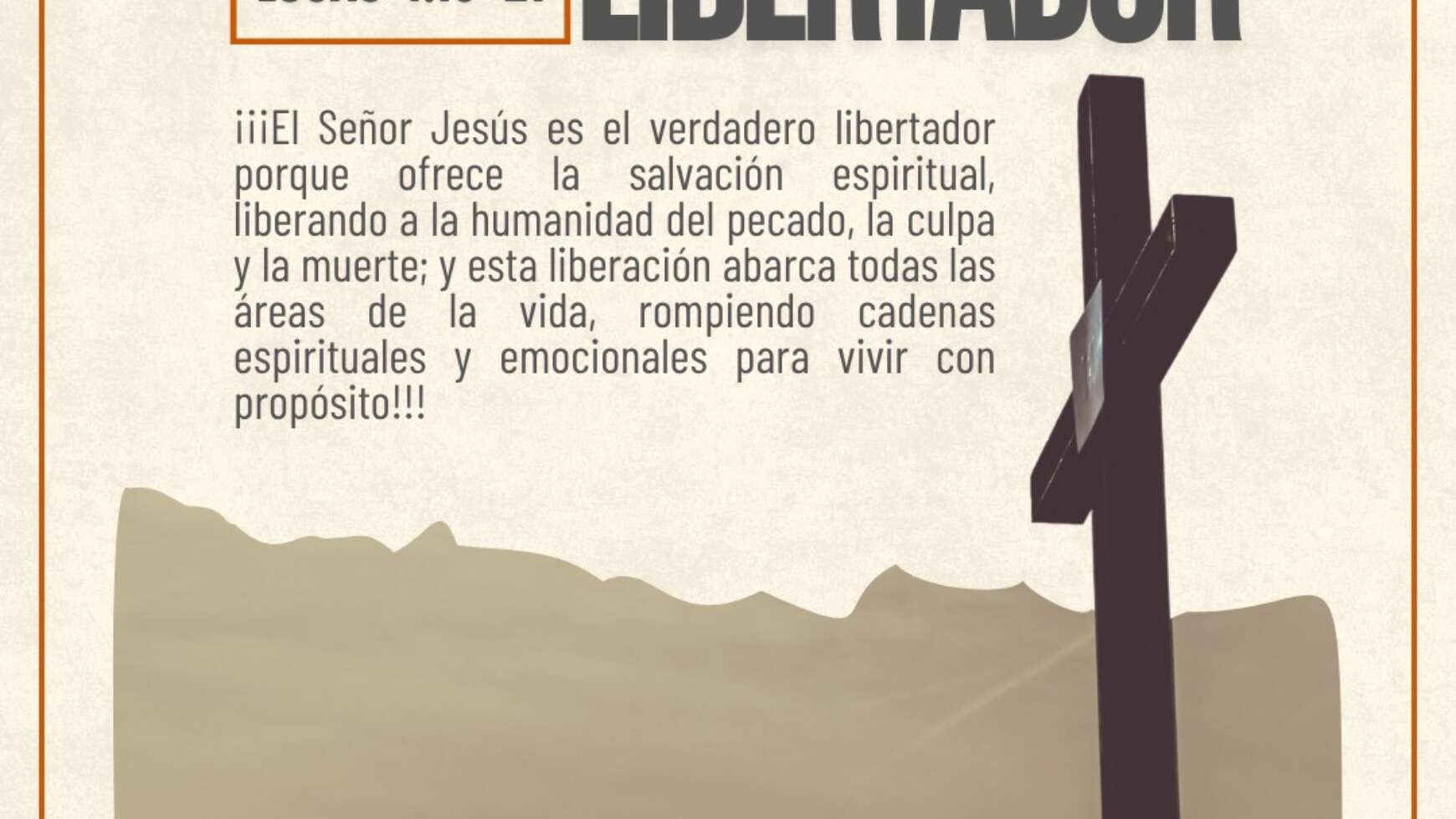 VERDADERO LIBERTADOR