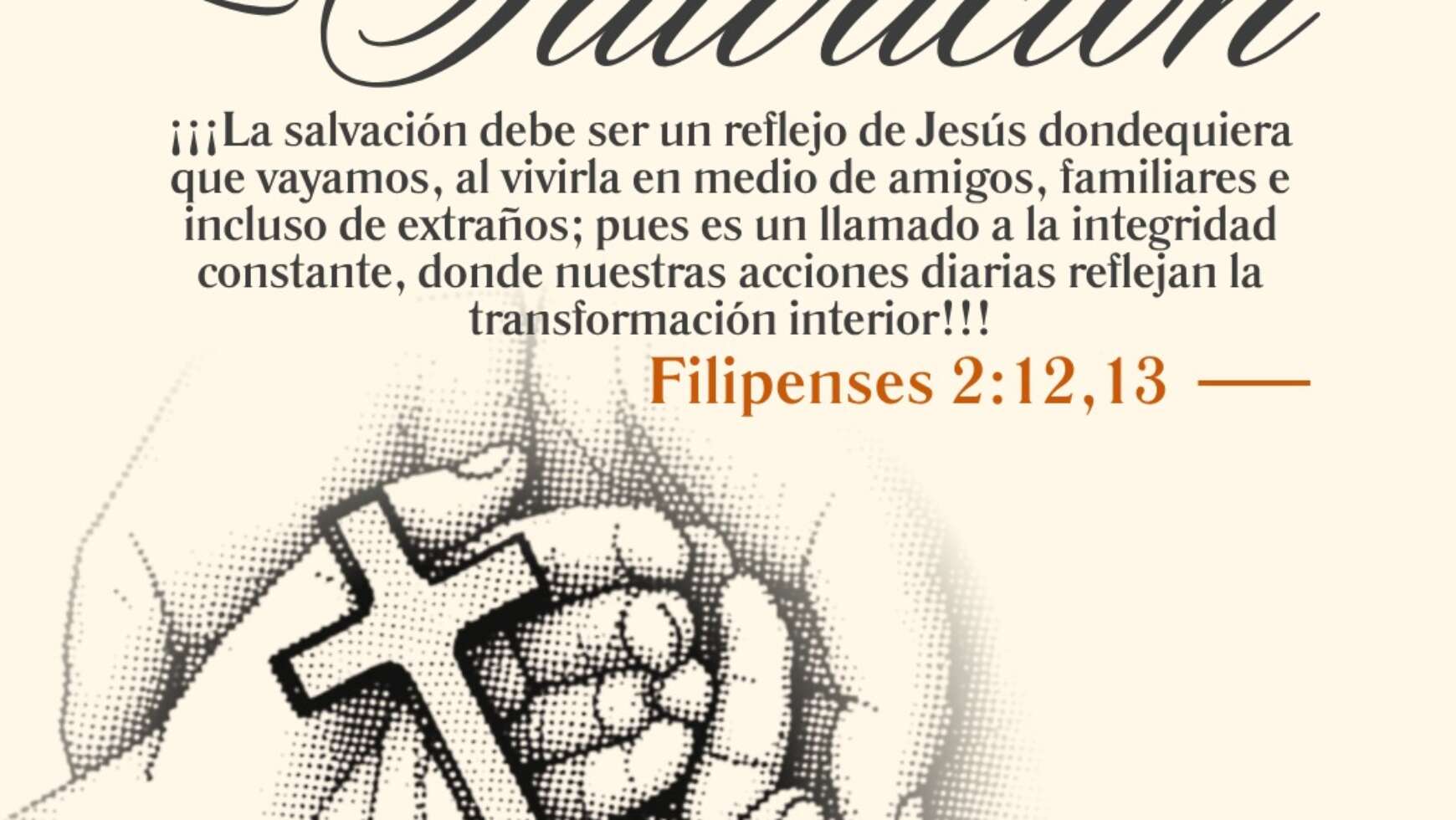 VIVIENDO LA SALVACIÓN