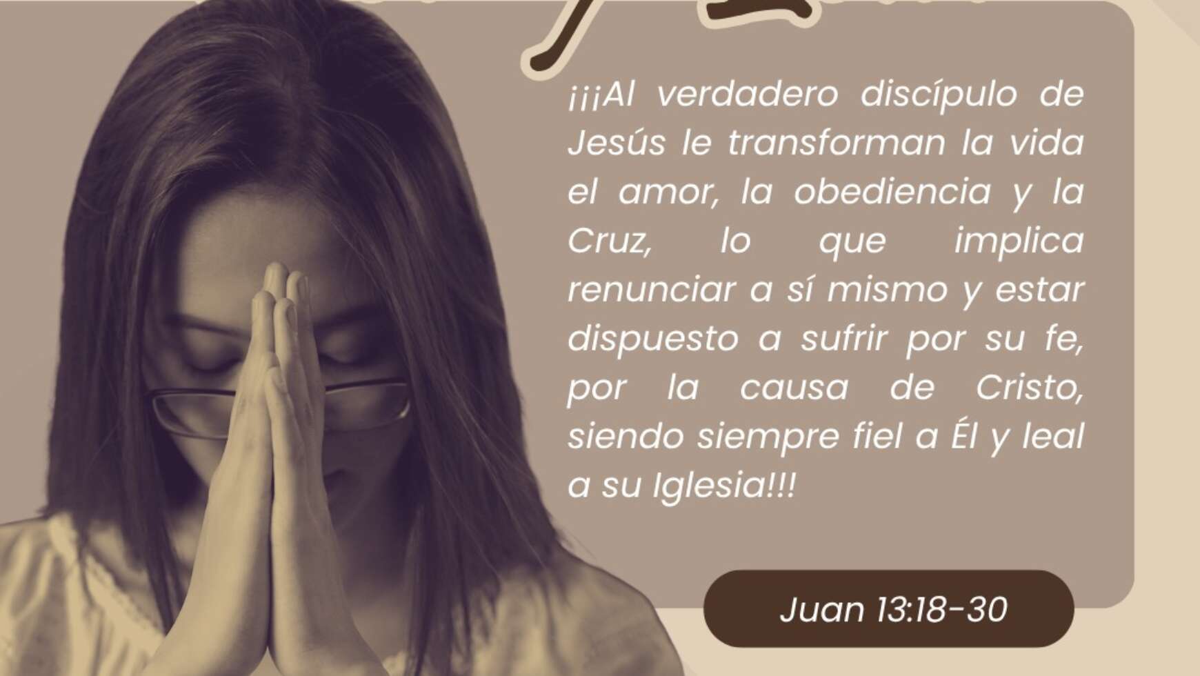 DISCÍPULO FIEL Y LEAL