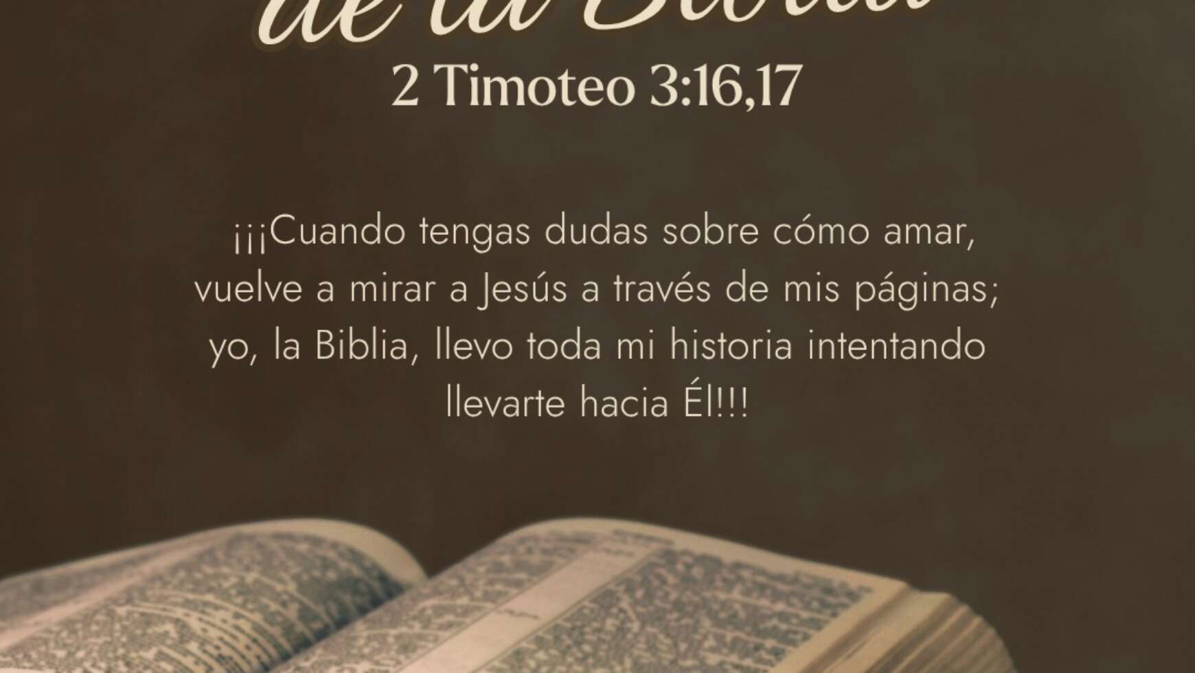 📖 CARTA DE LA BIBLIA 📖